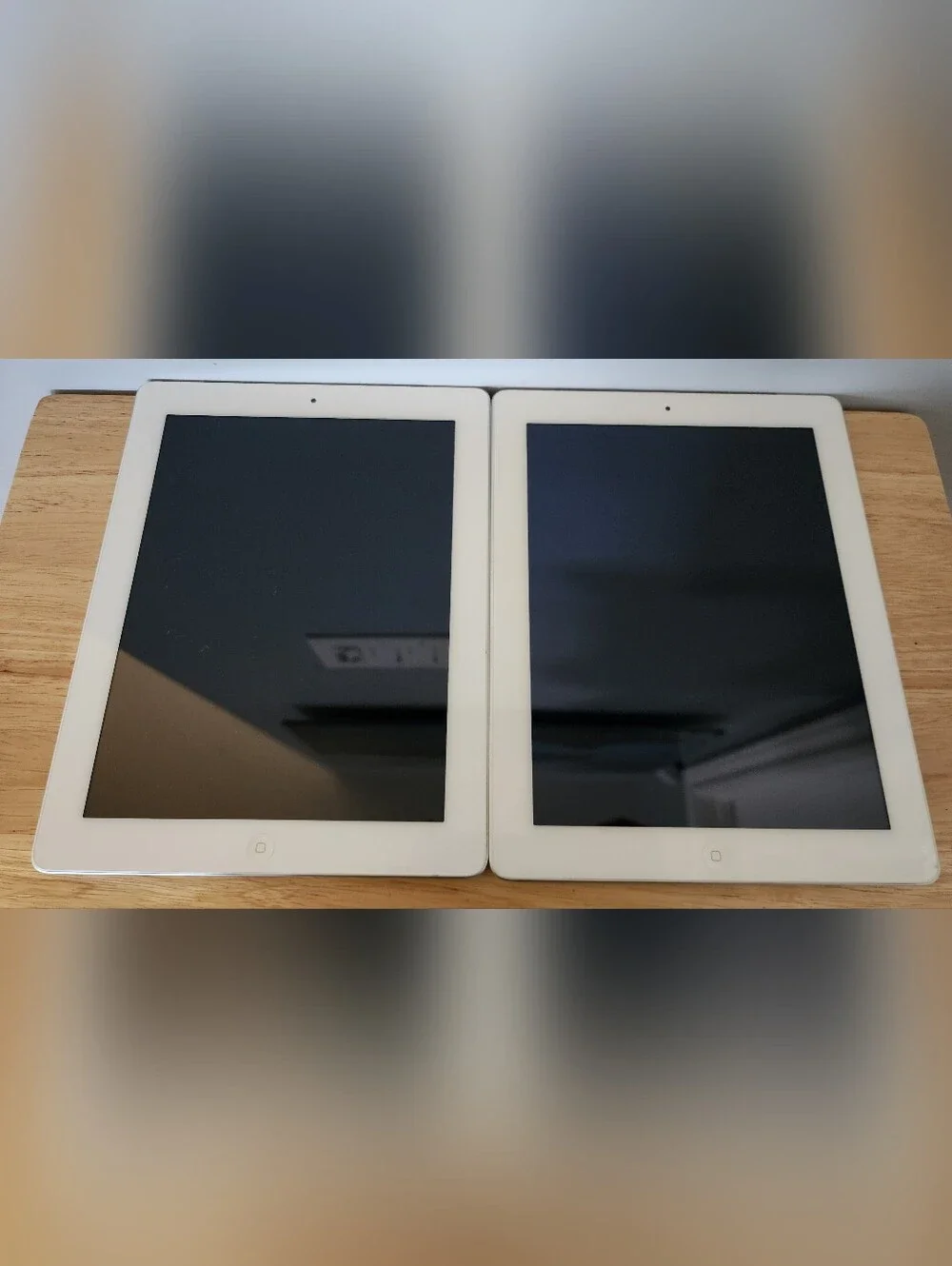 Lot Of 2 Apple iPad 2 Wi-Fi + 3G AT&T White/Silver | 32GB | A1396 Tested & Reset